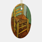 ヴィンセントの椅子と彼のパイプはヴィンセント・ヴァン・ゴッホ セラミックオーナメント (右)