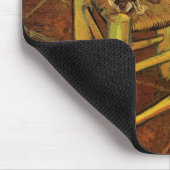 ヴィンセントの椅子と彼のパイプはヴィンセント・ヴァン・ゴッホ マウスパッド (コーナー)