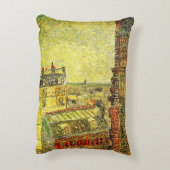 ヴィンセントの部屋からのパリビューbyヴィンセント・ヴァン・ゴッホ アクセントクッション (裏面(縦))