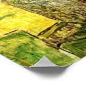 ヴィンセントの部屋からのパリビューbyヴィンセント・ヴァン・ゴッホ ポスター (角)