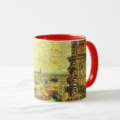ヴィンセントの部屋からのパリビューbyヴィンセント・ヴァン・ゴッホ マグカップ (正面右)