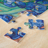 ヴィンセントヴァンゴッホイリスフローラヴィンテージファインアート ジグソーパズル (側面)