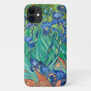 ヴィンセントヴァンゴッホイリスフローラヴィンテージファインアート iPhone 11 ケース