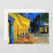 ヴィンセントヴァンゴッホカフェテラスポストカード ポストカード (正面/裏面)