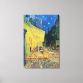 ヴィンセントヴァンゴッホカフェテラスat Night キャンバスプリント (正面)