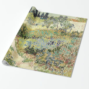 ヴィンセントヴァンゴッホガーデンアットアレス ラッピングペーパー