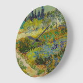 ヴィンセントヴァンゴッホガーデンアットアレス ラージ壁時計 (傾斜)