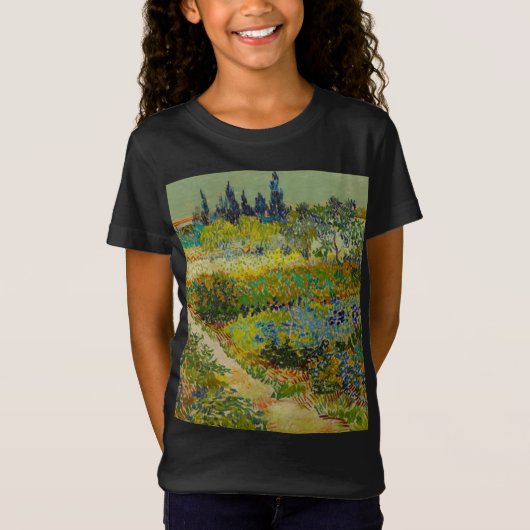 ヴィンセントヴァンゴッホガーデンアットアレス Tシャツ (正面)