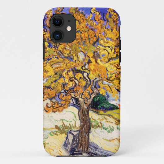 ヴィンセントヴァンゴッホクワーツリーファインアート Case-Mate iPhoneケース (裏面)