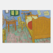 ヴィンセントヴァンゴッホザベッドルーム ラッピングペーパーシート (正面)