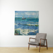 ヴィンセントヴァンゴッホシースケープアットサントマリーズ タペストリー (インサイチュ)