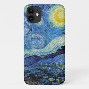 ヴィンセントヴァンゴッホスターリーナイトヴィンテージファインアート iPhone 11 ケース