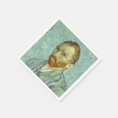 ヴィンセントヴァンゴッホセルフポートレートファインアート絵画ズ スタンダードカクテルナプキン (角)