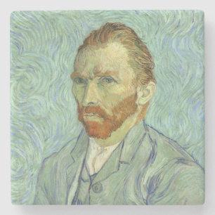 ヴィンセントヴァンゴッホセルフポートレートファインアート絵画ズ ストーンコースター