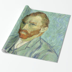 ヴィンセントヴァンゴッホセルフポートレートファインアート絵画ズ ラッピングペーパー