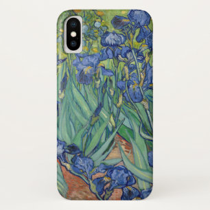 ヴィンセントヴァンゴッホパープルイリーゼス最高傑作アート iPhone X ケース