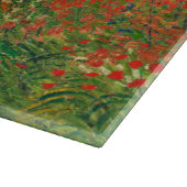 ヴィンセントヴァンゴッホポピーフィールドフローラヴィンテージアート カッティングボード (角)