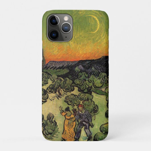 ヴィンセントヴァンゴッホムーンライトランドスケープ Case-Mate iPhoneケース (裏)