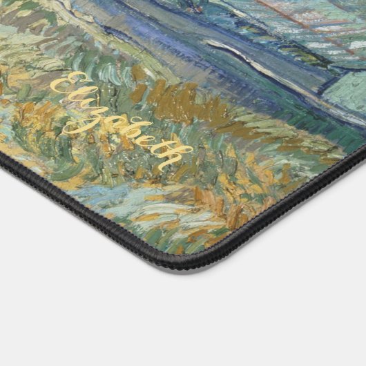 ヴィンセントヴァンゴッホランドスケープヴィンテージアートモノグラムの デスクマット (コーナー)