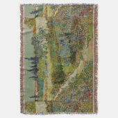 ヴィンセントヴァンゴッホヴィンテージガーデンアットアレス スローブランケット (正面縦)