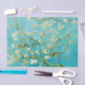 ヴィンセントヴァンゴッホヴィンテージデコペさくらんぼの花 薄葉紙 (クラフト)