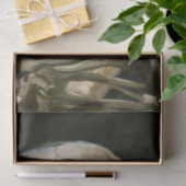 ヴィンセントヴァンゴッホ喫煙スケルトンデコパージュ 薄葉紙 (ギフト)