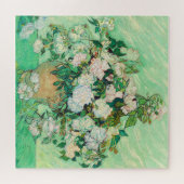 ヴィンセントヴァンゴッホ花瓶ウィズピンクローズファインアート ジグソーパズル (横)