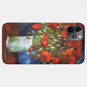 ヴィンセントヴァンゴッホ花瓶(赤いポピー)ファインアート Case-Mate iPhoneケース (裏面(横))