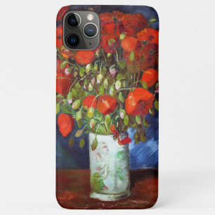 ヴィンセントヴァンゴッホ花瓶(赤いポピー)ファインアート iPhone 11 PRO MAXケース