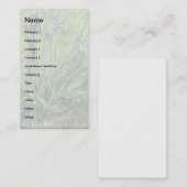 ヴィンセントヴァンゴッホ – アイリス自然恋人ファインアート 名刺 (正面/裏面)