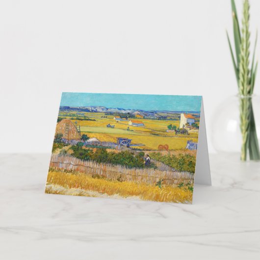 ヴィンセントヴァンゴッホ – ハーベストアットラクラウ カード (正面)