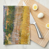 ヴィンセントヴァンゴッホ – ハーベストアットラクラウ キッチンタオル (四つ折り)