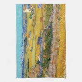ヴィンセントヴァンゴッホ – ハーベストアットラクラウ キッチンタオル (縦)