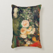 ヴィンセントヴァンゴッホ-バラとひまわり アクセントクッション (正面(垂直))
