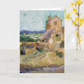 ヴィンセントヴァンゴッホ-古いミル カード (黄色い花)
