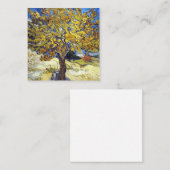 ヴィンセントヴァンゴッホ – 桑の木 スクエア名刺 (正面/裏面)
