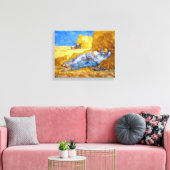 ヴィンセントヴァンゴッホ – 正午の休憩時間 – ファインアート キャンバスプリント (インサイチュ (リビング))