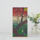 ヴィンセントヴァンゴッホ-花を咲かせるプラム果樹園 シーズンカード (スタンド正面)