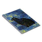 ヴィンセント絵画・ヴァン・ゴッホにあるデジタルのシャンバラ猫 ノートブック (右側)