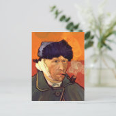 ヴィンセント自画像1889 ポストカード (スタンド正面)