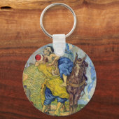 ヴィンセント・ウィレム・ヴァン・ゴッホによる良いサマリア人 キーホルダー (正面)