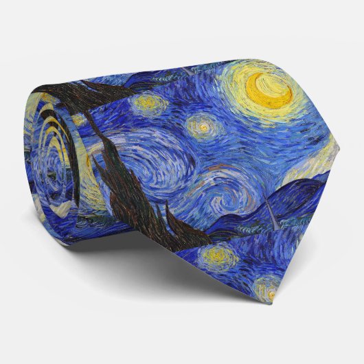 ヴィンセント・ウィレム・ヴァン・ゴッホ、 "星空の夜" ネクタイ (ロール)