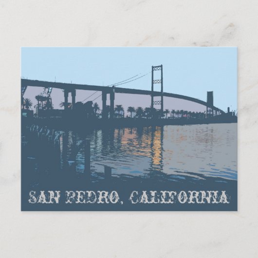 ヴィンセント・トーマス・ブリッジ・ポストカード ポストカード (正面)