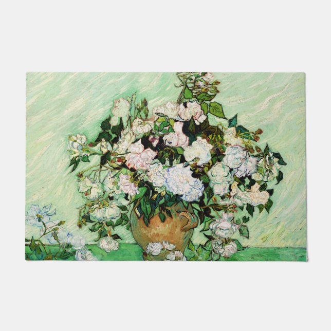 ヴィンセント・バン・ゴッホバラ（1890年）  ドアマット (正面)