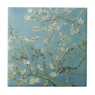ヴィンセント・バン・ゴッホ・アーモンド・ブ絵画ロッサムフローラズ タイル