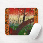 ヴィンセント・バン・ゴッホ – 花の梅の木 マウスパッド (マウス)