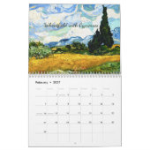 ヴィンセント・ファン・ゴッホ絵画コレクション カレンダー (2月 2027)