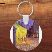 ヴィンセント・ファン・ゴッホ絵画:ヴァン・ゴッホカフェ キーホルダー (正面)