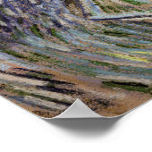 ヴィンセント・ファン・ゴッホ – わら帽子と自画像 ポスター (角)