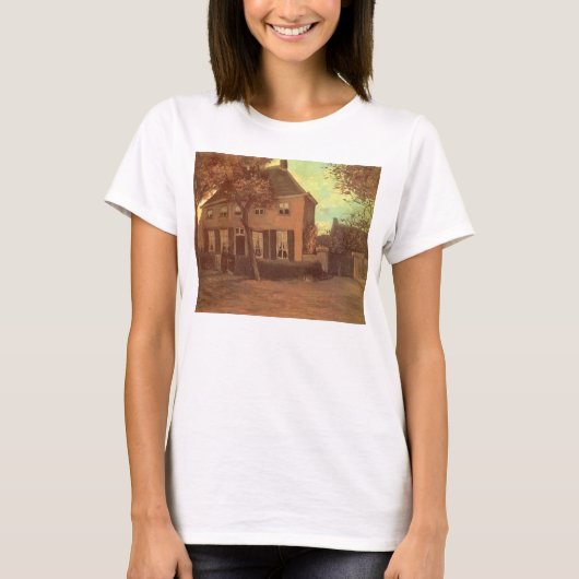ヴィンセント・ファン・ゴッホ - ヌエネンの牧師館 Tシャツ (正面)